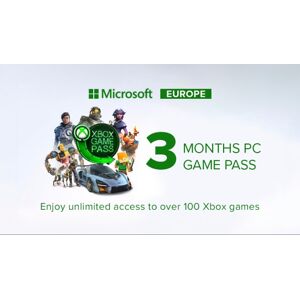 Microsoft Xbox Game Pass 3 months PC