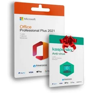 Microsoft Office Professional Plus 2021 + Kaspersky Antivirus