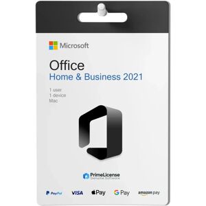 Microsoft Office Home & Business 2021 - Key for Mac Microsoft Office Home & Business 2021 - Key for Mac