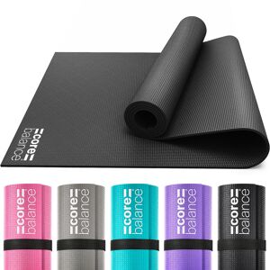 Balance Yoga Mat   173m x 61cm   6mm Thick Non Slip Foam   Stable & Grippy   Strap Included