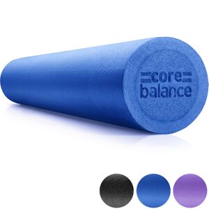 Balance Long Foam Roller   90cm x 15cm   Muscle Massage Roll for Legs & Back   Blue