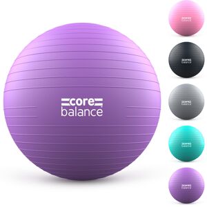 Balance Gym Ball 65cm   Exercise, Pregnancy & Yoga  Pump Included   Anti Burst   Purple