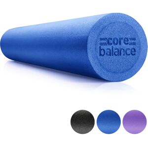 Balance Long Foam Roller   90cm x 15cm   Muscle Massage Roll for Legs & Back   Blue