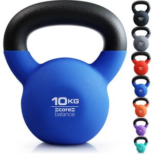 Balance Cast Iron Kettlebell 10kg   Soft Touch Neoprene   4kg, 6kg, 8kg, 12kg,16kg, 20kg