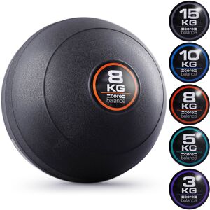 Balance Slam Ball 8kg   Heavy Duty No Bounce Medicine Ball   Sand Filled   Non Slip