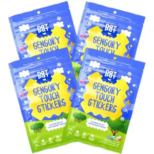 NATPAT Sensory Touch Stickers 4 Packs