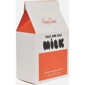 Happy Socks Men's 2-Pack Monday Morning Socks Gift Box, Blue/multi - White - Size: 7/7.5/8/8.5/5/5.5/6.5/6 Happy Socks Men's 2-Pack Monday Morning Socks Gift Box, Blue/multi - White - Size: 7/7.5/8/8.5/5/5.5/6.5/6