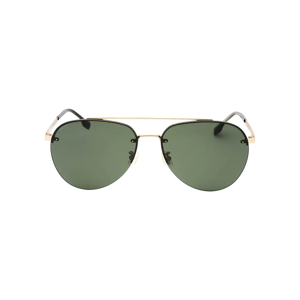 Men's Hugo Boss Green Len Matte Gold Sunglasses - Size: ONE size