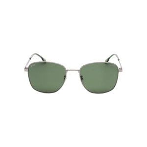 Men's Hugo Boss Green Polarized Lens Matte Ruthenium Sunglasses - Size: ONE size