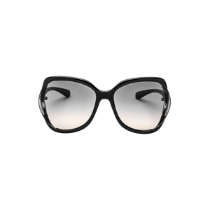 Women's Tom Ford Anouk-02 Gradient Smoke Lens Shiny Black Sunglasses - Size: ONE size Women's Tom Ford Anouk-02 Gradient Smoke Lens Shiny Black Sunglasses - Size: ONE size