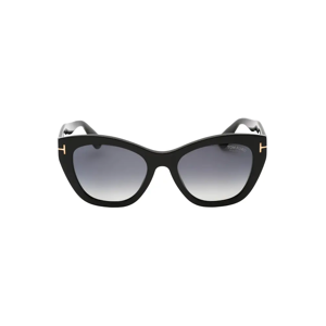Women's Tom Ford Cara Smoke Polarized Lens Shiny Black Sunglasses - Size: ONE size Women's Tom Ford Cara Smoke Polarized Lens Shiny Black Sunglasses - Size: ONE size