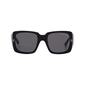 Women's Tom Ford Ryder Smoke Lens Shiny Black Sunglasses - Size: ONE size Women's Tom Ford Ryder Smoke Lens Shiny Black Sunglasses - Size: ONE size