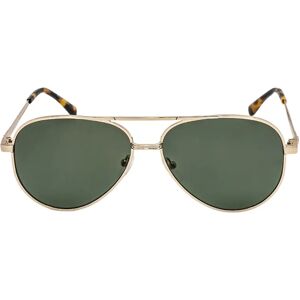 Men's Lacoste Gold Metal Frame Green Polarized Sunglasses - Size: ONE size Men's Lacoste Gold Metal Frame Green Polarized Sunglasses - Size: ONE size