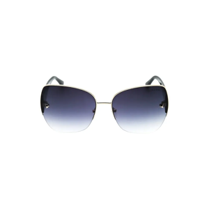Women's Guess Gold Detail Black Frame Smoke Gradient Lens Sunglasses - Size: ONE size Women's Guess Gold Detail Black Frame Smoke Gradient Lens Sunglasses - Size: ONE size