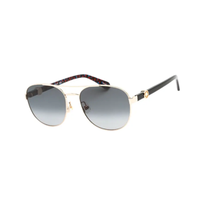 Women's Kate Spade Raglan Gold Framed Grey Shaded Lens Sunglasses - Size: ONE size Women's Kate Spade Raglan Gold Framed Grey Shaded Lens Sunglasses - Size: ONE size