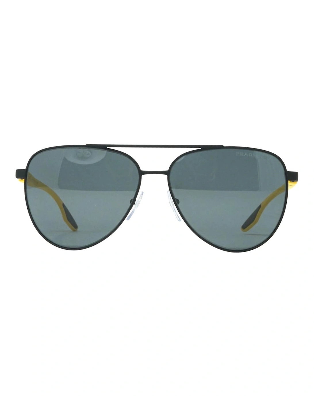 Men's Prada Sport Ps52Ws 08W02G Polarized Black Sunglasses - Size: ONE size