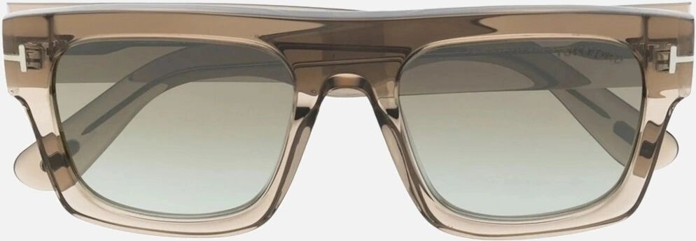 Tom Ford Fausto Sunglasses Light Brown - Tan - Size: OS