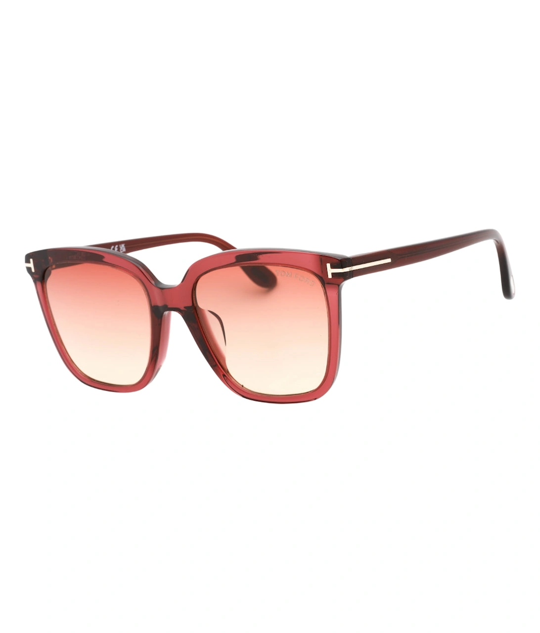 Women's Tom Ford Selby Shiny Bordeaux Sunglasses - Size: ONE size