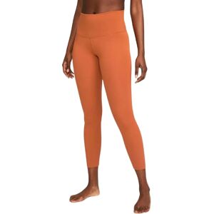 Women's Nike Dri-Fit Rust Brown Yoga Leggings - Orange - Size: 12 Women's Nike Dri-Fit Rust Brown Yoga Leggings - Orange - Size: 12