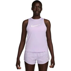 Women's Nike W NK One Swoosh Lilac Running Vest - Size: 6 Women's Nike W NK One Swoosh Lilac Running Vest - Size: 6