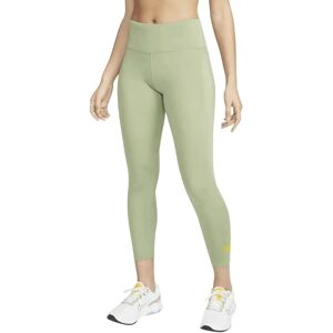 Women's Nike Dri-Fit 7/8 Mid Rise Oil Green Running Leggings - Tan - Size: 16 Women's Nike Dri-Fit 7/8 Mid Rise Oil Green Running Leggings - Tan - Size: 16