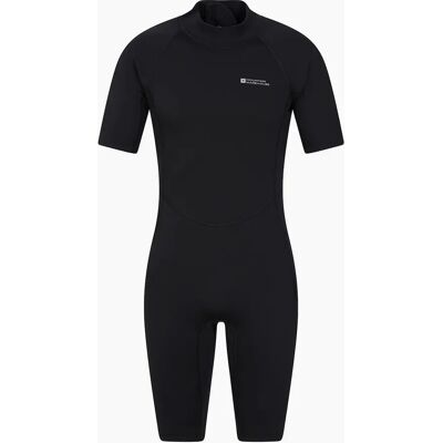 Mountain Warehouse Mens Shorty Wetsuit - Black - Size: M-L Mountain Warehouse Mens Shorty Wetsuit - Black - Size: M-L