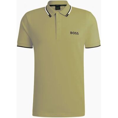 Hugo Boss Paddy Pro Contrast Stripe Polo Shirt - Regular Fit Hugo Boss Paddy Pro Contrast Stripe Polo Shirt - Regular Fit