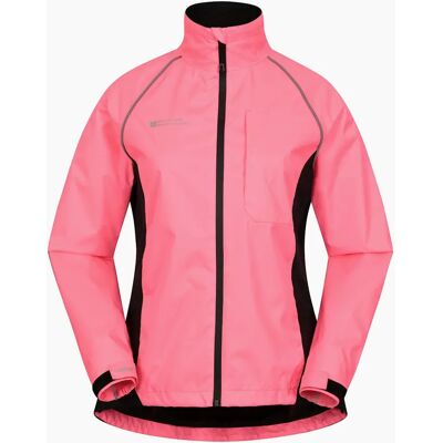 Women's Mountain Warehouse Womens/Ladies Adrenaline II Iso-Viz Waterproof Jacket - Pink - Size: 8 Women's Mountain Warehouse Womens/Ladies Adrenaline II Iso-Viz Waterproof Jacket - Pink - Size: 8