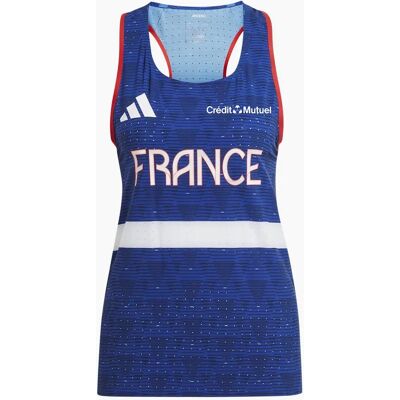 Adidas Women's Scoop Neck Sleeveless Muscle Tank Vest - Navy - Size: 10 Adidas Women's Scoop Neck Sleeveless Muscle Tank Vest - Navy - Size: 10