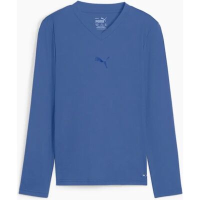 Puma Jungen Sportshirt - Slim Fit Moisture-Wicking V-Neck Long Sleeve Performance Puma Jungen Sportshirt - Slim Fit Moisture-Wicking V-Neck Long Sleeve Performance
