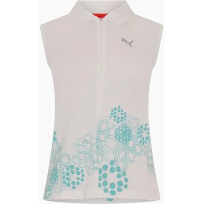 Puma Women's Sl half Zip Graphic Womens - White - Size: 8 Puma Women's Sl half Zip Graphic Womens - White - Size: 8