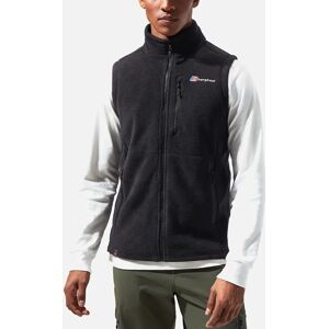 Men's Berghaus Mens Prism Polartec InterActive Full Zip Fleece Vest - Black - Size: XL