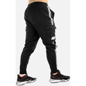 Men's NIKE REPEAT Mens Sweat Joggers Casual Sports Running Gym Bottoms - Black - Size: 37/36/32