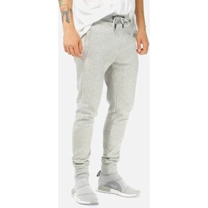 Men's Calvin Klein Mens Fleece Jogging Bottom Zipped Pockets Tapered Leg Gym Joggers - Grey - Size: 35/34/32