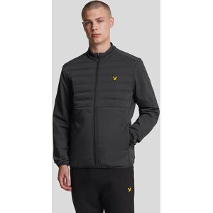 Lyle And Scott Men's Sports Hybrid Double Baffle Jacket - Black - Size: Regular/36 Lyle And Scott Men's Sports Hybrid Double Baffle Jacket - Black - Size: Regular/36
