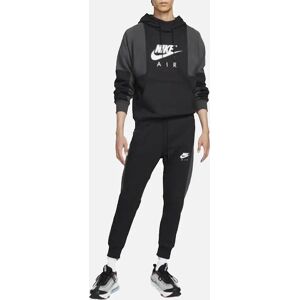 Men's Nike Air Mens Full Tracksuits Contrast Black Pullover Hooded Hoodie Jogger - Size: XL Men's Nike Air Mens Full Tracksuits Contrast Black Pullover Hooded Hoodie Jogger - Size: XL