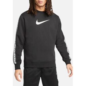 Men's NIKE REPEAT Mens Sweatshirts Casual Gym Sports Pullover Jumper Top - Black - Size: S Men's NIKE REPEAT Mens Sweatshirts Casual Gym Sports Pullover Jumper Top - Black - Size: S