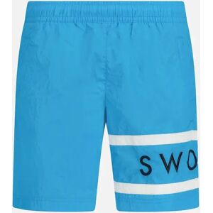 Men's Nike NSW Swoosh Shorts Blue - Size: 33/32/32 Men's Nike NSW Swoosh Shorts Blue - Size: 33/32/32