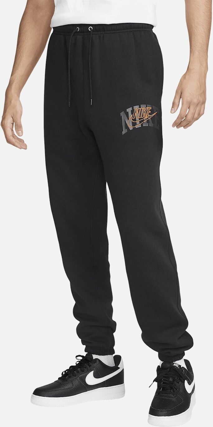 Men's Nike Mens Jogger Club Fleece Running Sweatpants - Black - Size: 35/34/32