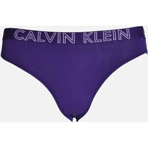 Calvin Klein Women's Ultimate Cotton Stretch Bikini Brief, Salvia - Size: 10