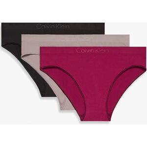 Women's Calvin Klein BIKINI 3 PACK Womens Bikini Multicoloured - Size: SMALL