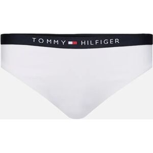 Tommy Hilfiger Women's Classic Logo Waistband Bikini Bottoms, White - Size: XS Tommy Hilfiger Women's Classic Logo Waistband Bikini Bottoms, White - Size: XS