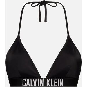 Calvin Klein Women's Swimwear Intense Power Triangle Bikini Top, Black - Size: M Calvin Klein Women's Swimwear Intense Power Triangle Bikini Top, Black - Size: M