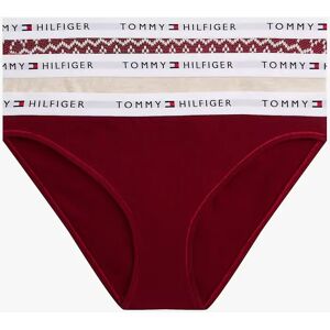 Women's Tommy Hilfiger Tommy Hilfiger UW0UW06133 GIFT 3 PACK BIKINI P Womens Briefs Multicoloured - Size: 10 Women's Tommy Hilfiger Tommy Hilfiger UW0UW06133 GIFT 3 PACK BIKINI P Womens Briefs Multicoloured - Size: 10