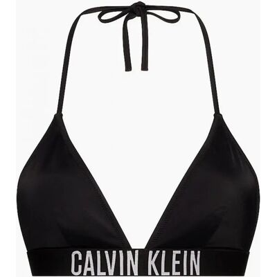 Calvin Klein Women's Swimwear Intense Power Triangle Bikini Top, Black - Size: XL Calvin Klein Women's Swimwear Intense Power Triangle Bikini Top, Black - Size: XL