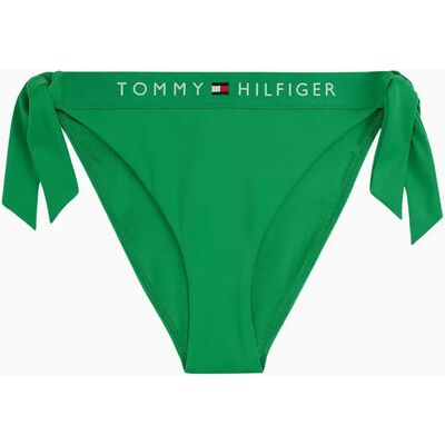 Tommy Hilfiger Women's TH Original Bikini Bottoms, Radiant Green - Size: S Tommy Hilfiger Women's TH Original Bikini Bottoms, Radiant Green - Size: S