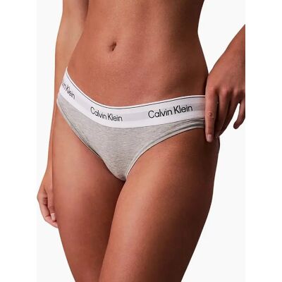 Calvin Klein Women's Icon Cotton Modal Bikini Brief, Grey Heather - Size: L Calvin Klein Women's Icon Cotton Modal Bikini Brief, Grey Heather - Size: L