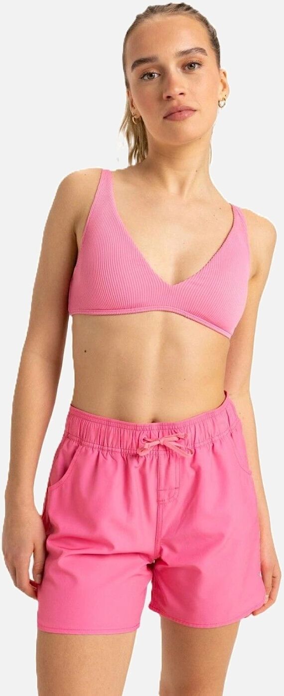 Women's Roxy Womens Wave 5 Inch Boardshorts - Pink/Pink - Size: L