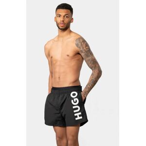 Men's HUGO ABAS Mens Quick Dry Swim Shorts - Black - Size: 33/32/32