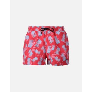 Hugo Boss Men's Boss Ery Swim Shorts Dark Pink - Size: SIZE m